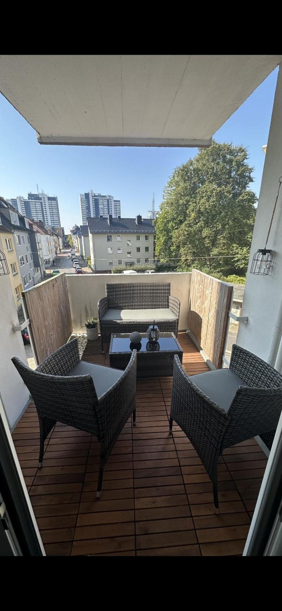 Fewo Am Deich 1 Zentral Mit Stadtblick Und Kontaktloser Check In Bremerhaven Exterior foto